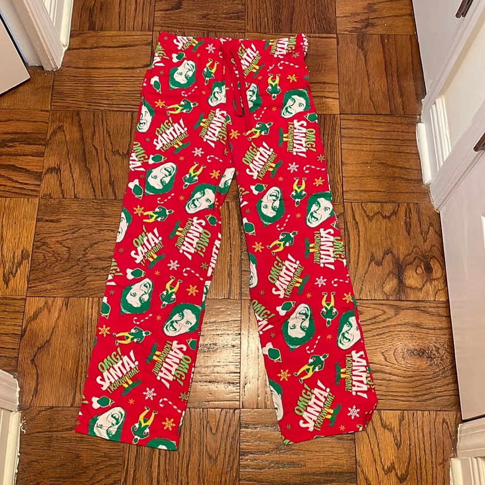 Elf Santa I Know Him Pajama Pants